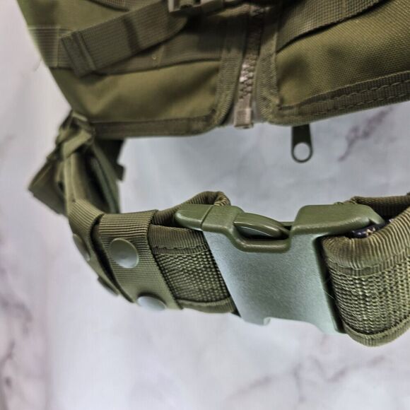 Rothco Vest Green Tactical Molle Assault Bug Out Military Paintball Airsoft Hip - Picture 4 of 11